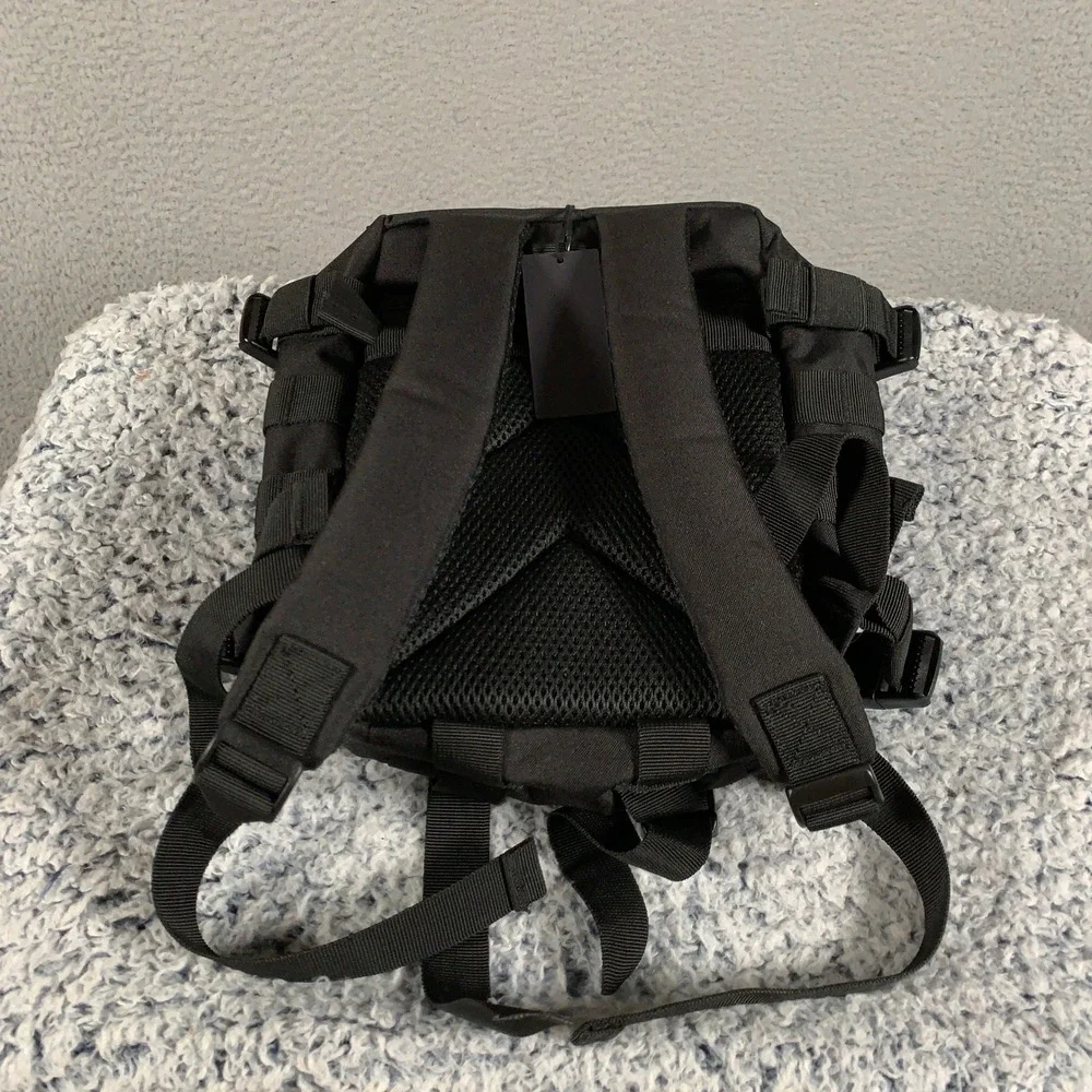 WOLFpak Mini Backpack Unisex OS Black Tactical Gym Bag MOLLE Ruck Pack Rucking
